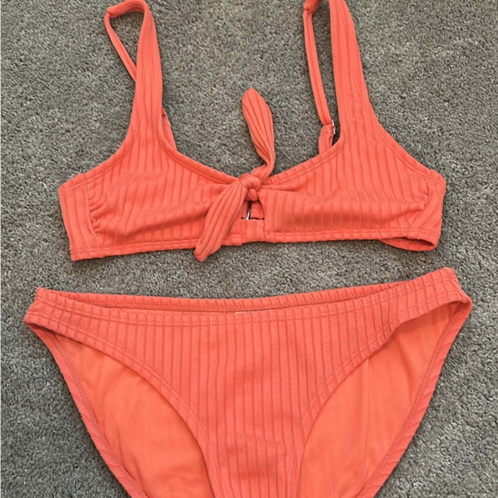 Women's Coral Bikini Set